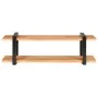 Massives TV-Möbel aus Akazienholz, 130x40x40 cm. von vidaXL, TV-Möbel - Ref: Foro24-320496, Preis: 86,60 €, Rabatt: %