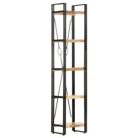 5-tier solid mango wood shelf 40x30x180 cm by vidaXL, Bookcases and shelves - Ref: Foro24-320616, Price: 181,26 €, Discount: %