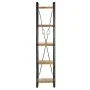 5-tier solid mango wood shelf 40x30x180 cm by vidaXL, Bookcases and shelves - Ref: Foro24-320616, Price: 181,26 €, Discount: %