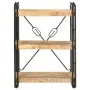 3-stufiges Regal aus massivem Mangoholz 60x30x80 cm von vidaXL, Bücherregale und Regale - Ref: Foro24-320618, Preis: 126,17 €...
