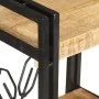 3-stufiges Regal aus massivem Mangoholz 60x30x80 cm von vidaXL, Bücherregale und Regale - Ref: Foro24-320618, Preis: 126,17 €...