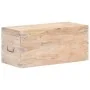 Solid acacia wood trunk 90x40x40 cm by vidaXL, Storage trunks - Ref: Foro24-289642, Price: 251,79 €, Discount: %