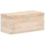 Solid acacia wood trunk 90x40x40 cm by vidaXL, Storage trunks - Ref: Foro24-289642, Price: 251,79 €, Discount: %