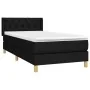 Box spring bed with black fabric mattress 80x200 cm by vidaXL, Beds and slatted bases - Ref: Foro24-3130467, Price: 289,34 €,...
