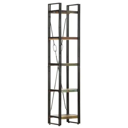 5-tier shelving solid recycled wood 40x30x180 cm by vidaXL, Bookcases and shelves - Ref: Foro24-320629, Price: 205,97 €, Disc...