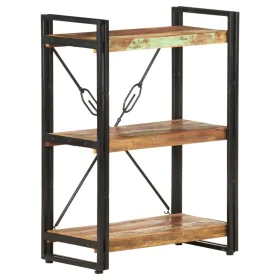 3-tier shelving made of recycled solid wood 60x30x80 cm by vidaXL, Bookcases and shelves - Ref: Foro24-320631, Price: 114,02 ...