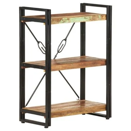 3-tier shelving made of recycled solid wood 60x30x80 cm by vidaXL, Bookcases and shelves - Ref: Foro24-320631, Price: 114,01 ...