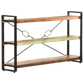 3-tier shelving made of recycled solid wood 140x30x80 cm by vidaXL, Bookcases and shelves - Ref: Foro24-320633, Price: 191,62...