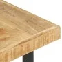 Mesa de centro de madera maciza de mango 142x90x42 cm de vidaXL, Mesas de centro - Ref: Foro24-320653, Precio: 181,81 €, Desc...