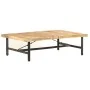 Mesa de centro de madera maciza de mango 142x90x42 cm de vidaXL, Mesas de centro - Ref: Foro24-320653, Precio: 181,81 €, Desc...