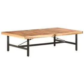 Couchtisch aus massivem Akazienholz, 142 x 90 x 42 cm von vidaXL, Couchtisch - Ref: Foro24-320655, Preis: 171,25 €, Rabatt: %