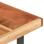 Mesa de centro de madera maciza de acacia 142x90x42 cm de vidaXL, Mesas de centro - Ref: Foro24-320655, Precio: 171,24 €, Des...