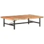 Mesa de centro de madera maciza de acacia 142x90x42 cm de vidaXL, Mesas de centro - Ref: Foro24-320655, Precio: 171,24 €, Des...