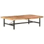 Mesa de centro de madera maciza de acacia 142x90x42 cm de vidaXL, Mesas de centro - Ref: Foro24-320655, Precio: 171,24 €, Des...