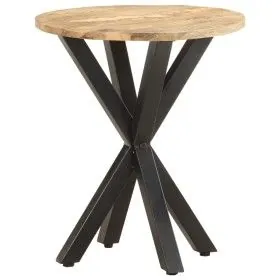 Beistelltisch aus massivem Mangoholz, 48 x 48 x 56 cm von vidaXL, Seitentische - Ref: Foro24-320656, Preis: 90,46 €, Rabatt: %