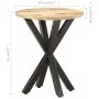 Solid mango wood side table 48x48x56 cm by vidaXL, Side tables - Ref: Foro24-320656, Price: 90,46 €, Discount: %