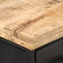 Solid rough mango wood TV cabinet 90x30x41 cm by vidaXL, TV Furniture - Ref: Foro24-320662, Price: 139,38 €, Discount: %