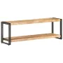 Solid rough mango wood TV stand 120x30x40 cm by vidaXL, TV Furniture - Ref: Foro24-320679, Price: 140,00 €, Discount: %