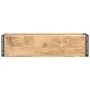 Solid rough mango wood TV stand 120x30x40 cm by vidaXL, TV Furniture - Ref: Foro24-320679, Price: 140,00 €, Discount: %