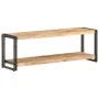Solid rough mango wood TV stand 120x30x40 cm by vidaXL, TV Furniture - Ref: Foro24-320679, Price: 140,00 €, Discount: %