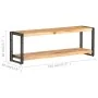 TV-Schrank aus massivem Akazienholz, 120 x 30 x 40 cm von vidaXL, TV-Möbel - Ref: Foro24-320680, Preis: 135,02 €, Rabatt: %