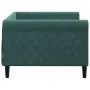 Sofá cama terciopelo verde oscuro 90x200 cm de vidaXL, Camas y somieres - Ref: Foro24-354246, Precio: 187,13 €, Descuento: %