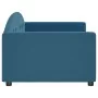 Blaues Samtschlafsofa 90x200 cm von vidaXL, Betten und Lattenroste - Ref: Foro24-354135, Preis: 186,41 €, Rabatt: %