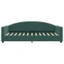 Sofá cama terciopelo verde oscuro 90x200 cm de vidaXL, Camas y somieres - Ref: Foro24-354138, Precio: 185,13 €, Descuento: %