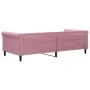 Rosafarbenes Samtschlafsofa 90x200 cm von vidaXL, Betten und Lattenroste - Ref: Foro24-354247, Preis: 186,61 €, Rabatt: %
