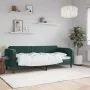 Dunkelgrünes Samtschlafsofa 80x200 cm von vidaXL, Betten und Lattenroste - Ref: Foro24-354081, Preis: 182,58 €, Rabatt: %