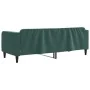 Sofá cama terciopelo verde oscuro 80x200 cm de vidaXL, Camas y somieres - Ref: Foro24-354081, Precio: 182,58 €, Descuento: %