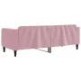 Rosafarbenes Samtschlafsofa 80x200 cm von vidaXL, Betten und Lattenroste - Ref: Foro24-354082, Preis: 179,15 €, Rabatt: %
