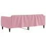 Sofá cama terciopelo rosa 100x200 cm de vidaXL, Camas y somieres - Ref: Foro24-354096, Precio: 188,12 €, Descuento: %