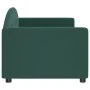 Dark green velvet sofa bed 80x200 cm by vidaXL, Beds and slatted bases - Ref: Foro24-354131, Price: 180,54 €, Discount: %