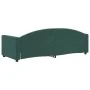 Dark green velvet sofa bed 80x200 cm by vidaXL, Beds and slatted bases - Ref: Foro24-354131, Price: 180,54 €, Discount: %