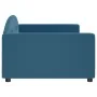 Sofá cama terciopelo azul 100x200 cm de vidaXL, Camas y somieres - Ref: Foro24-354142, Precio: 186,84 €, Descuento: %