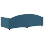 Sofá cama terciopelo azul 100x200 cm de vidaXL, Camas y somieres - Ref: Foro24-354142, Precio: 186,84 €, Descuento: %