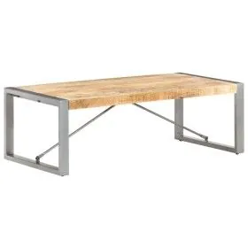 Mesa de centro madera de mango rugosa 120x60x40 cm de vidaXL, Mesas de centro - Ref: Foro24-321538, Precio: 144,47 €, Descuen...