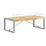 Rough mango wood coffee table 120x60x40 cm by vidaXL, Coffee table - Ref: Foro24-321538, Price: 144,47 €, Discount: %