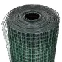 Galvanized fence with green PVC coating 25x1 m by vidaXL, fence panels - Ref: Foro24-140437, Price: 52,53 €, Discount: %