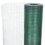 Malla de alambre de acero galvanizado verde 1x25 m de vidaXL, Paneles de vallas - Ref: Foro24-140440, Precio: 68,22 €, Descue...