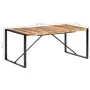 Solid wood dining table with sheesham finish 180x90x75 cm by vidaXL, Kitchen and dining tables - Ref: Foro24-321542, Price: 2...