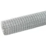 Silver galvanized steel wire mesh 25x0.5 m by vidaXL, fence panels - Ref: Foro24-143616, Price: 42,57 €, Discount: %