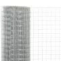 Silver galvanized steel wire mesh 25x0.5 m by vidaXL, fence panels - Ref: Foro24-143616, Price: 42,57 €, Discount: %