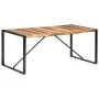 Solid wood dining table with sheesham finish 180x90x75 cm by vidaXL, Kitchen and dining tables - Ref: Foro24-321542, Price: 2...