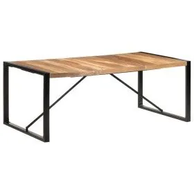 Esstisch aus massivem Palisanderholz, 200 x 100 x 75 cm von vidaXL, Küchen- und Esstische - Ref: Foro24-321543, Preis: 298,06...