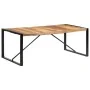 Solid sheesham wood dining table 200x100x75 cm by vidaXL, Kitchen and dining tables - Ref: Foro24-321543, Price: 298,06 €, Di...