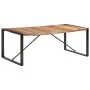 Solid sheesham wood dining table 200x100x75 cm by vidaXL, Kitchen and dining tables - Ref: Foro24-321543, Price: 298,06 €, Di...