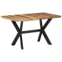 Honey finished acacia wood dining table 140x70x75 cm by vidaXL, Kitchen and dining tables - Ref: Foro24-321546, Price: 245,80...