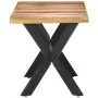 Honey finished acacia wood dining table 140x70x75 cm by vidaXL, Kitchen and dining tables - Ref: Foro24-321546, Price: 245,80...